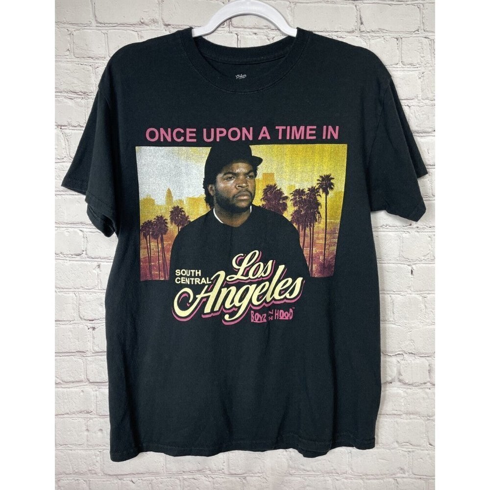 Boyz N The Hood Mens T-Shirt Philcos 1990s Style Black Rap Tee, sz‎ M
